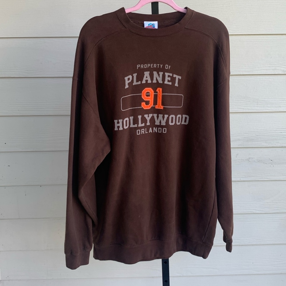 Vintage Planet Hollywood 1998 Orlando pullover sweatshirt large